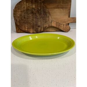 Fiesta lime green 13.5” serving tray Fiestaware Homer Laughlin